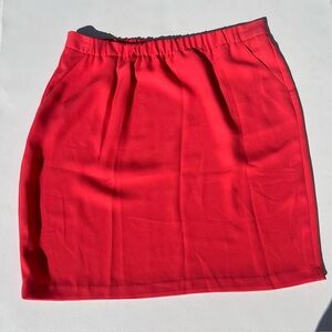 Chaus Red Pencil Skirt